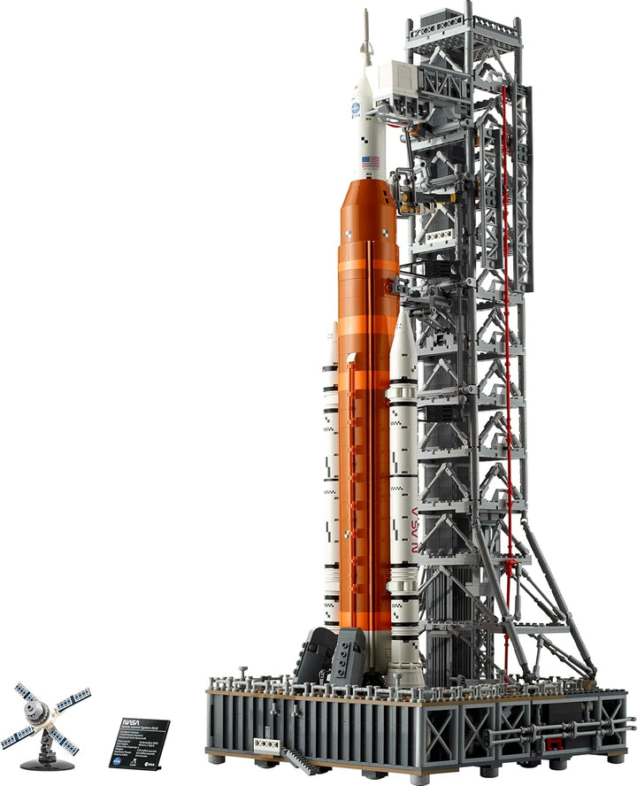 LEGO Icons NASA Artemis Startrampe, Dekoration fürs Wohnzimmer oder Büro, Geschenk zu Weihnachten, B