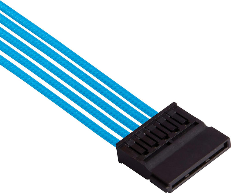 Corsair Premium Sleeved Netzteil Pro-Kabel-Set Typ4 (Generation 4-Serie) Blau Pro-Set Blau, Pro-Set