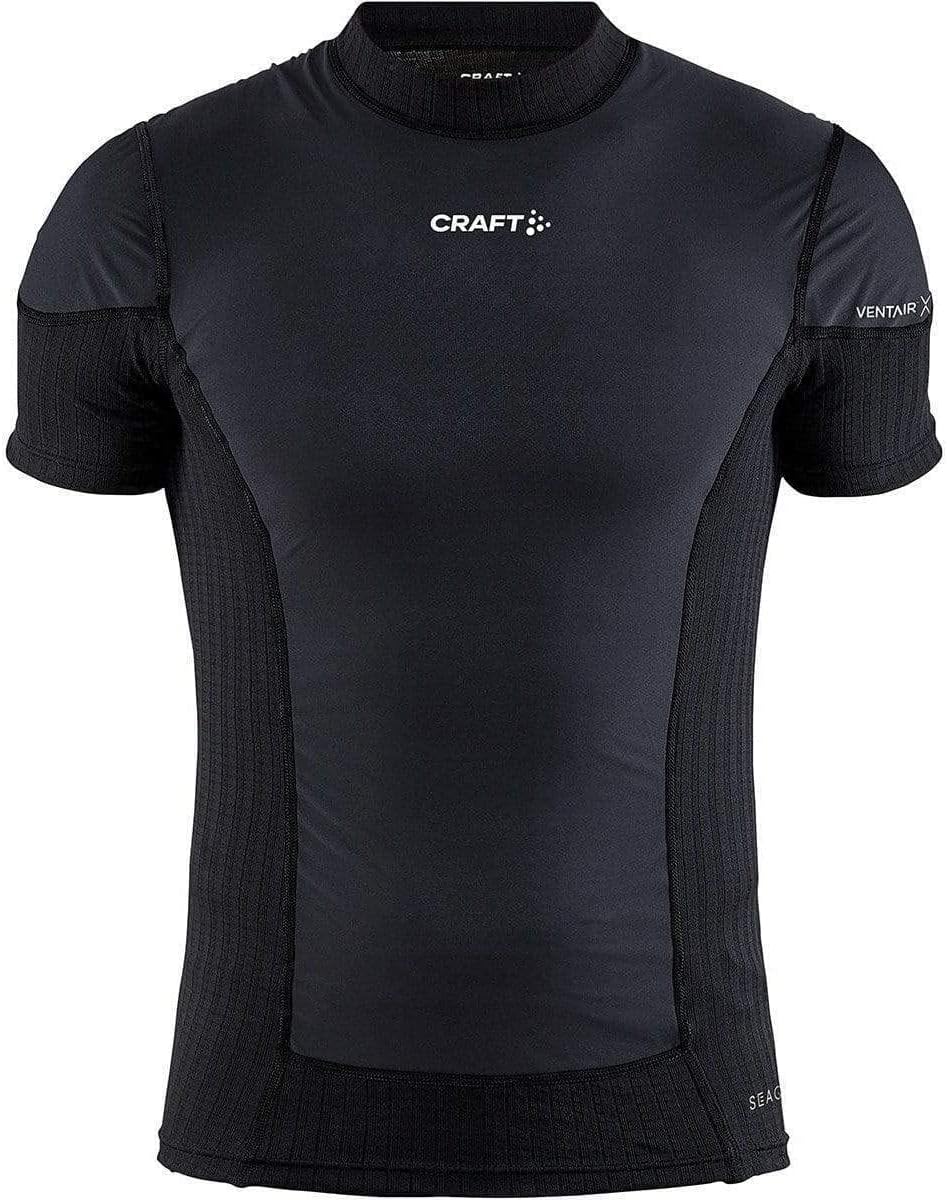 Craft Herren Active Extreme X Wind Ss M Baselayer (1er Pack) M Black/Granit, M Black/Granit