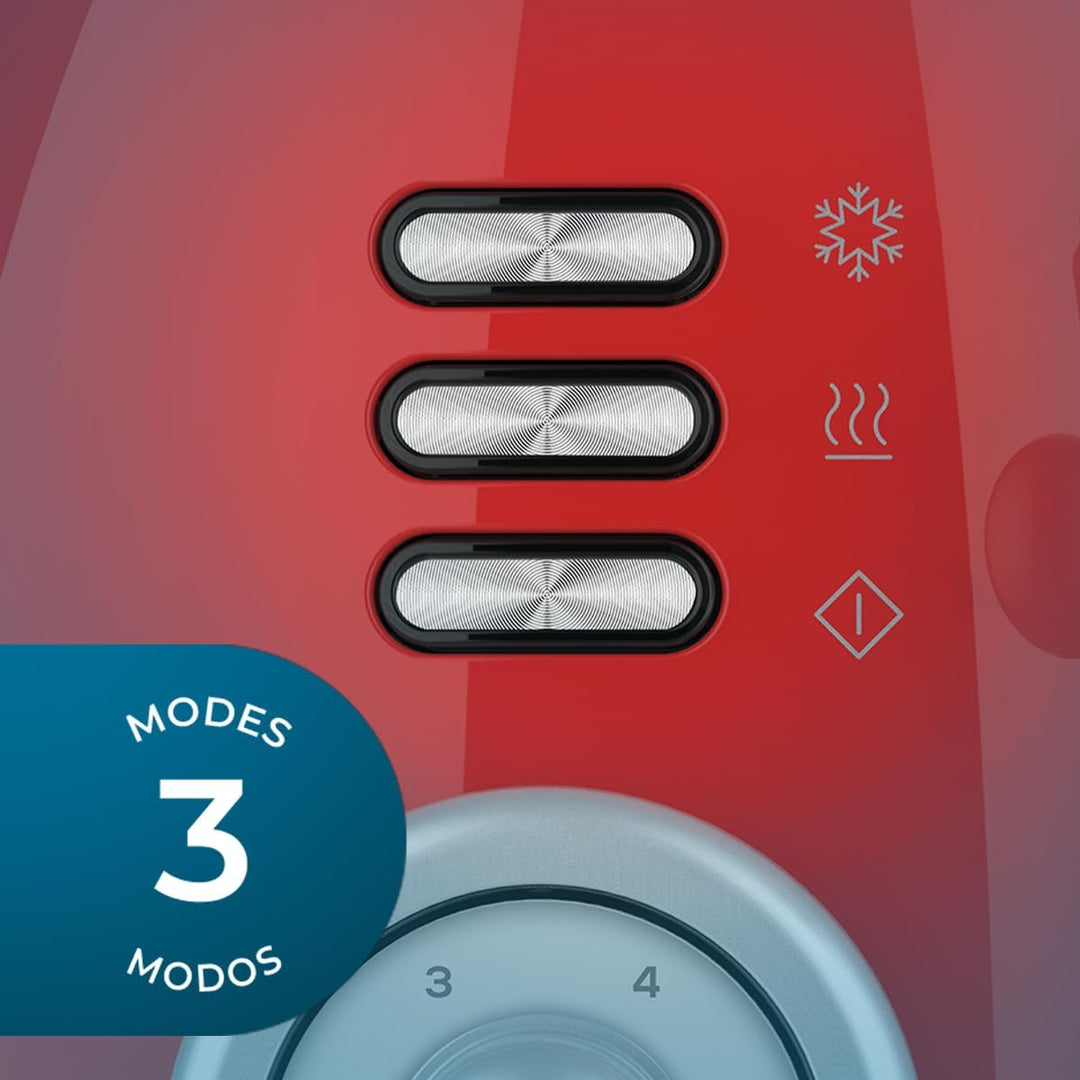 Cecotec Vertikaler Toaster 2 Kurze Schlitze Toast&Taste 800 Vintage Light Red. 850 W, 2 Brotscheiben
