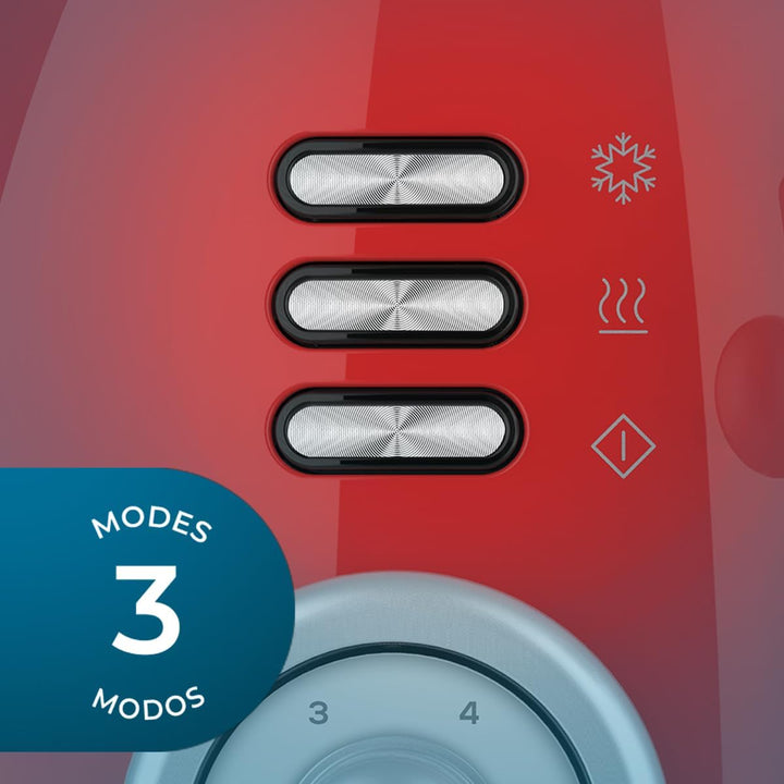 Cecotec Vertikaler Toaster 2 Kurze Schlitze Toast&Taste 800 Vintage Light Red. 850 W, 2 Brotscheiben