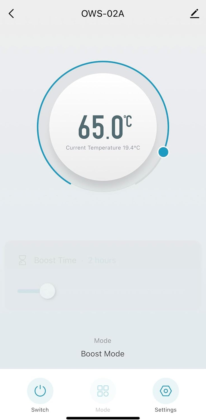 Electric WiFi Handtuchtrockner, Smart Flat 7 Tage, programmierbar, Timer App, Kompatibilität (EU) (S