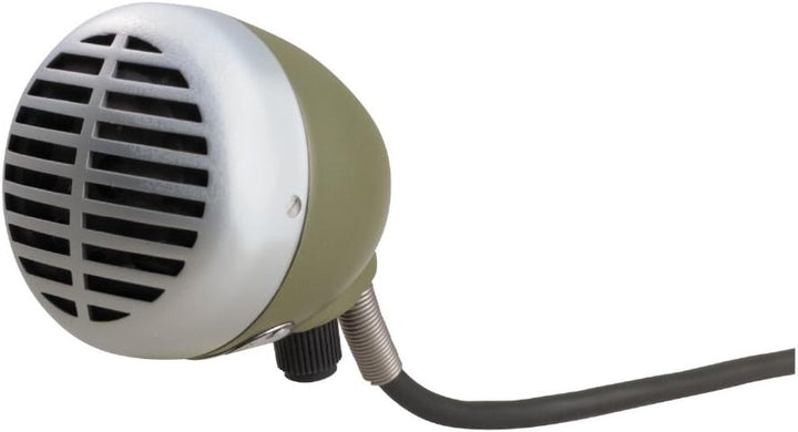 Shure 520DX "Green Bullet" Dynamisches Mikrofon für Blues-Harmonica-Player, Omnidirectional-Aufnahme