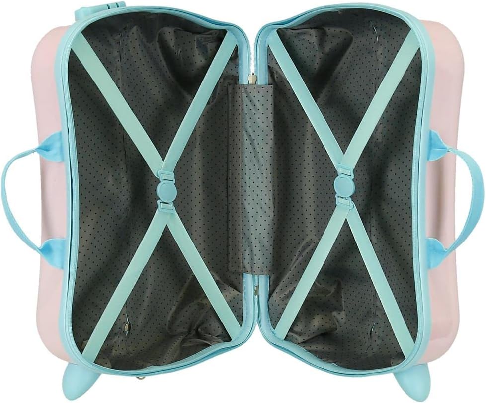 Enso Magic Unicorn Kinderkoffer, Rosa, 50 x 38 x 20 cm, starr, ABS-Kombinationsverschluss, 34 l, 1,8