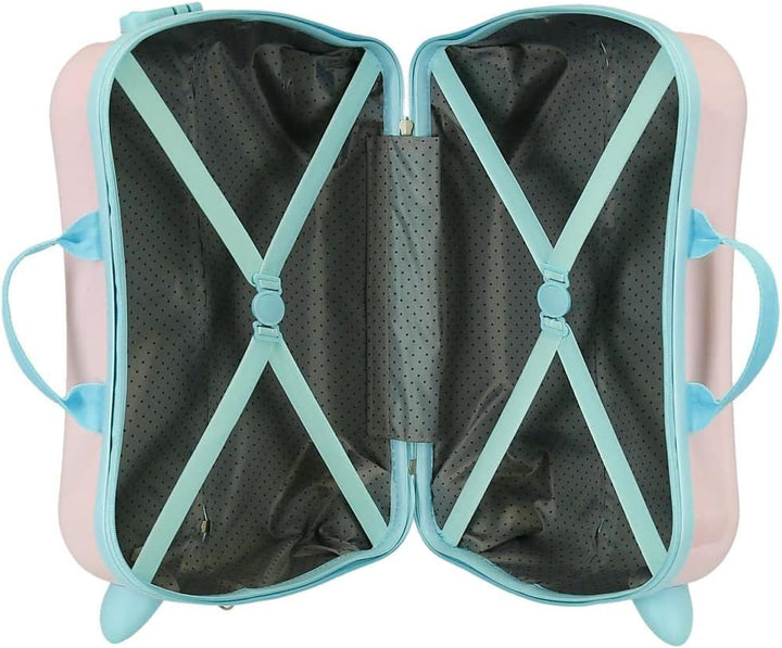 Enso Magic Unicorn Kinderkoffer, Rosa, 50 x 38 x 20 cm, starr, ABS-Kombinationsverschluss, 34 l, 1,8