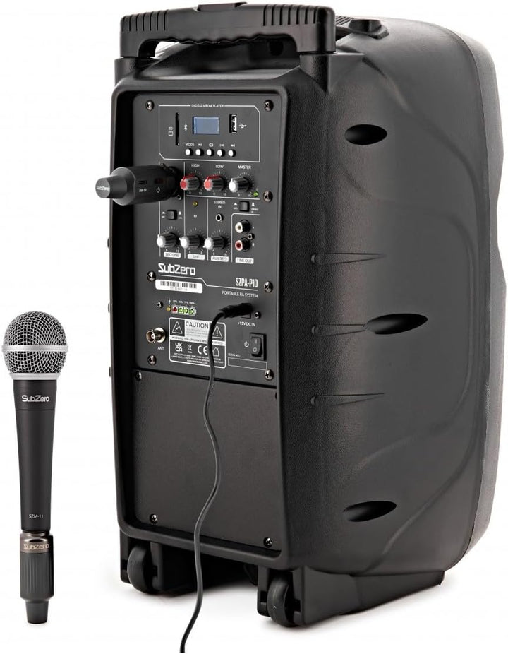 SubZero Drahtloses UHF-XLR-Mikrofonsystem