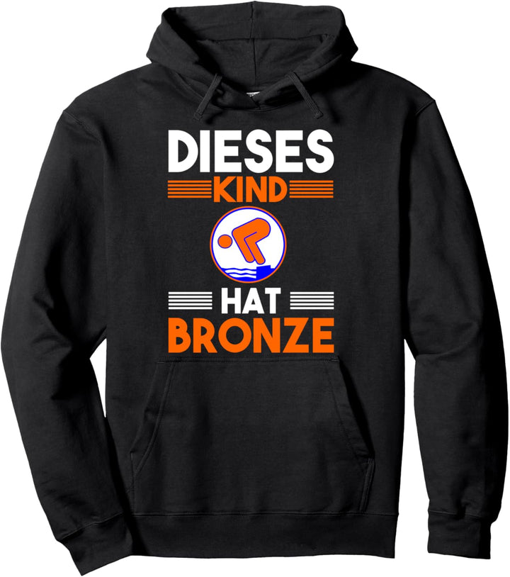 Schwimmabzeichen Bronze Pullover Hoodie