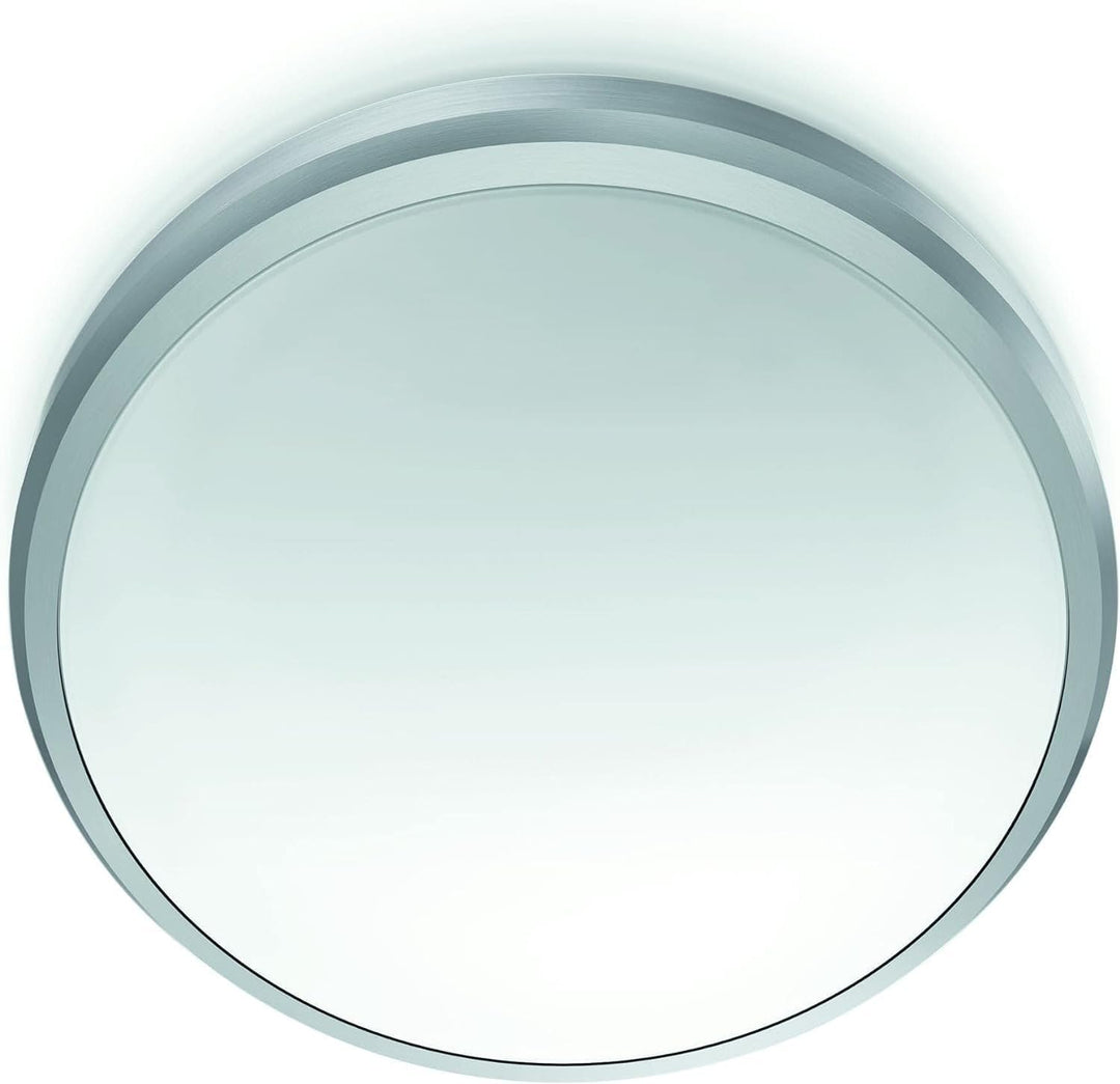 Philips Outdoor LED Deckenleuchte Doris, nickel, 6W, kaltweisses Licht 4.000K, IP54 Schutzklasse, in