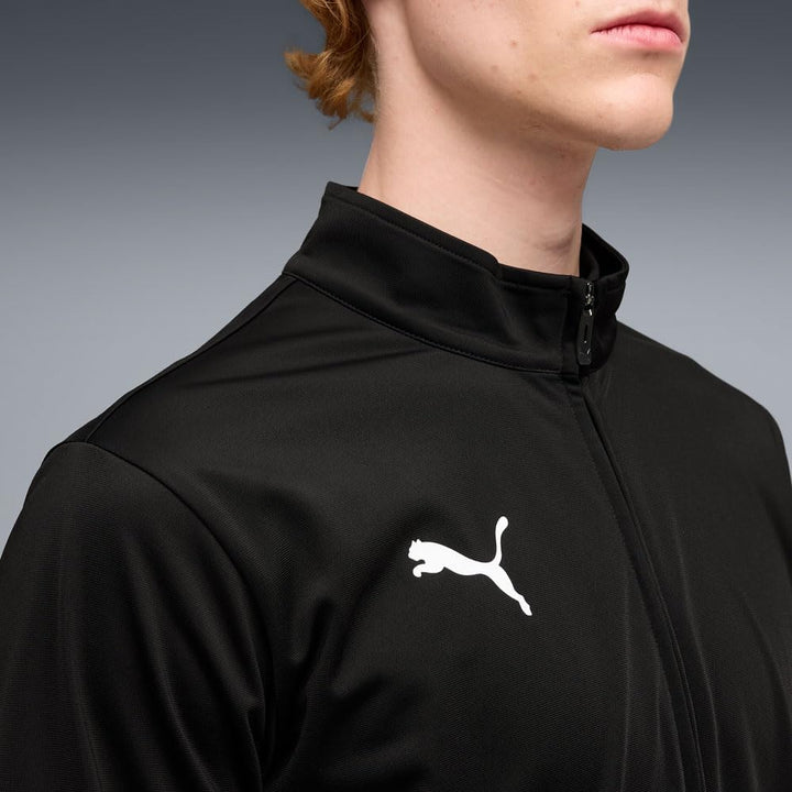 PUMA Herren Individueller Tracksuit Trainingsanzug (1er Pack) S PUMA Black-PUMA White-PUMA Red, S PU