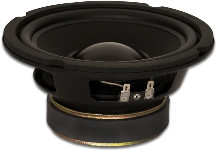 Goldwood Sound GW-6028 Gummisicke 16,5 cm Tieftöner 170 Watt 8 Ohm Ersatzlautsprecher 8 Ohm Impedanz