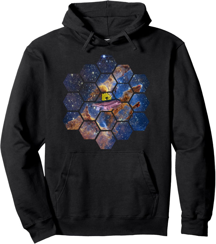 Webb Space Teleskop New Image Pillars of Creation JWST Pullover Hoodie