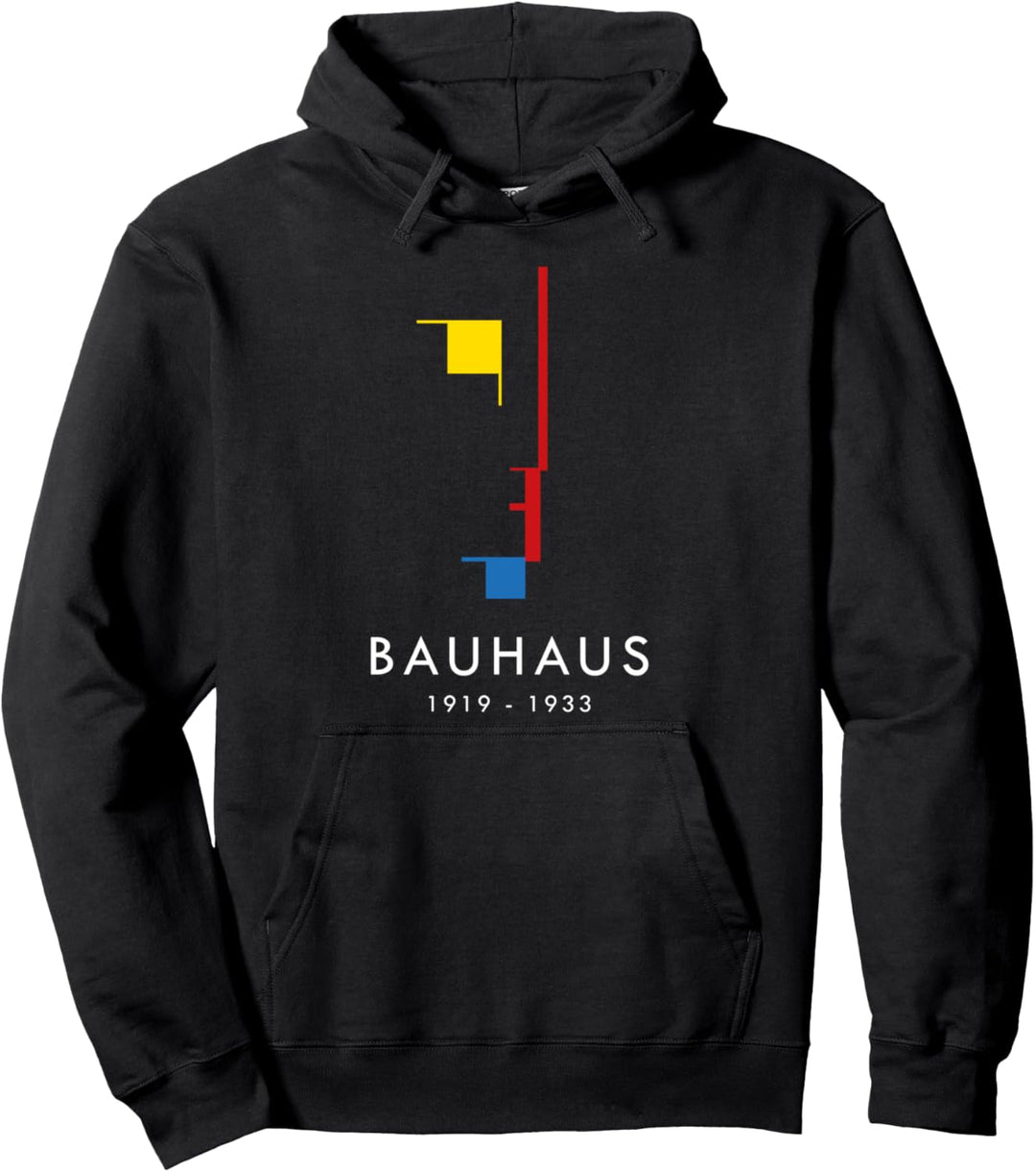 Bauhaus Logo von 1919 - 100 Jahre Bauhaus Design Schule Pullover Hoodie