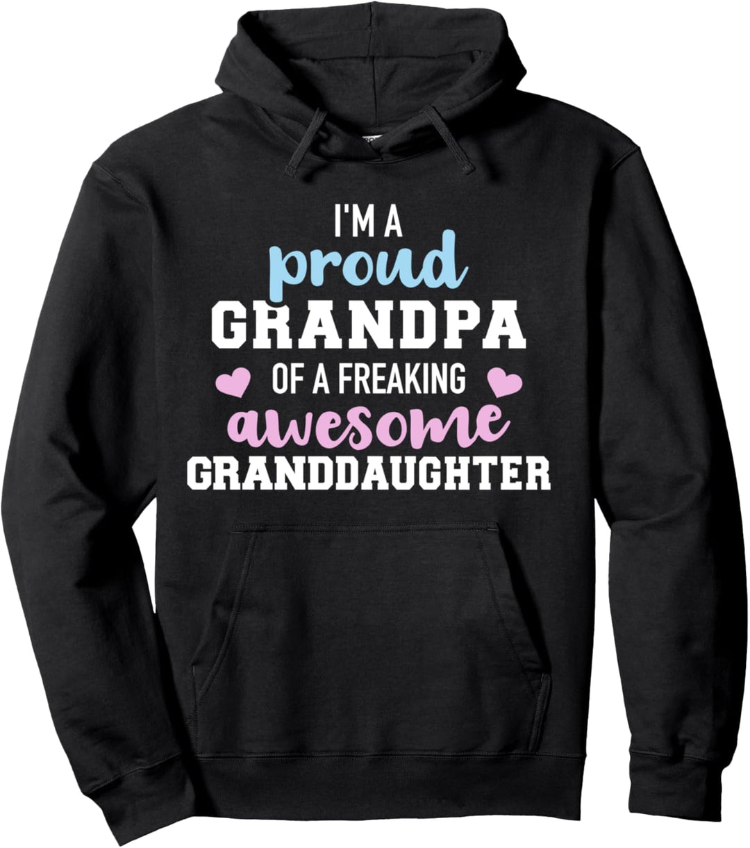 Stolzer Opa einer fantastischen Enkelin von Enkeltochter Pullover Hoodie