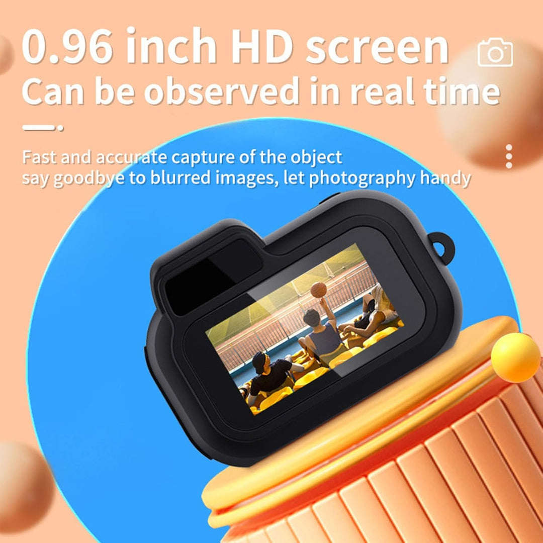 Digitalkamera, 2 MP Ultra HD 160° Weitwinkel-Farbbildschirm, 180 MAh Tragbare Kinderkamera mit Armba