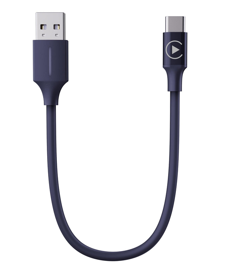 USB-A auf USB-C CarPlay-Aktivatorkabel für Motorräder, unterstützt das Laden, Android-Auto-Headset-B