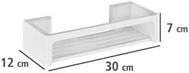 WENKO Power-Loc® Duschablage Bralia, praktisches Duschregal für das Badezimmer, Befestigung ohne Boh