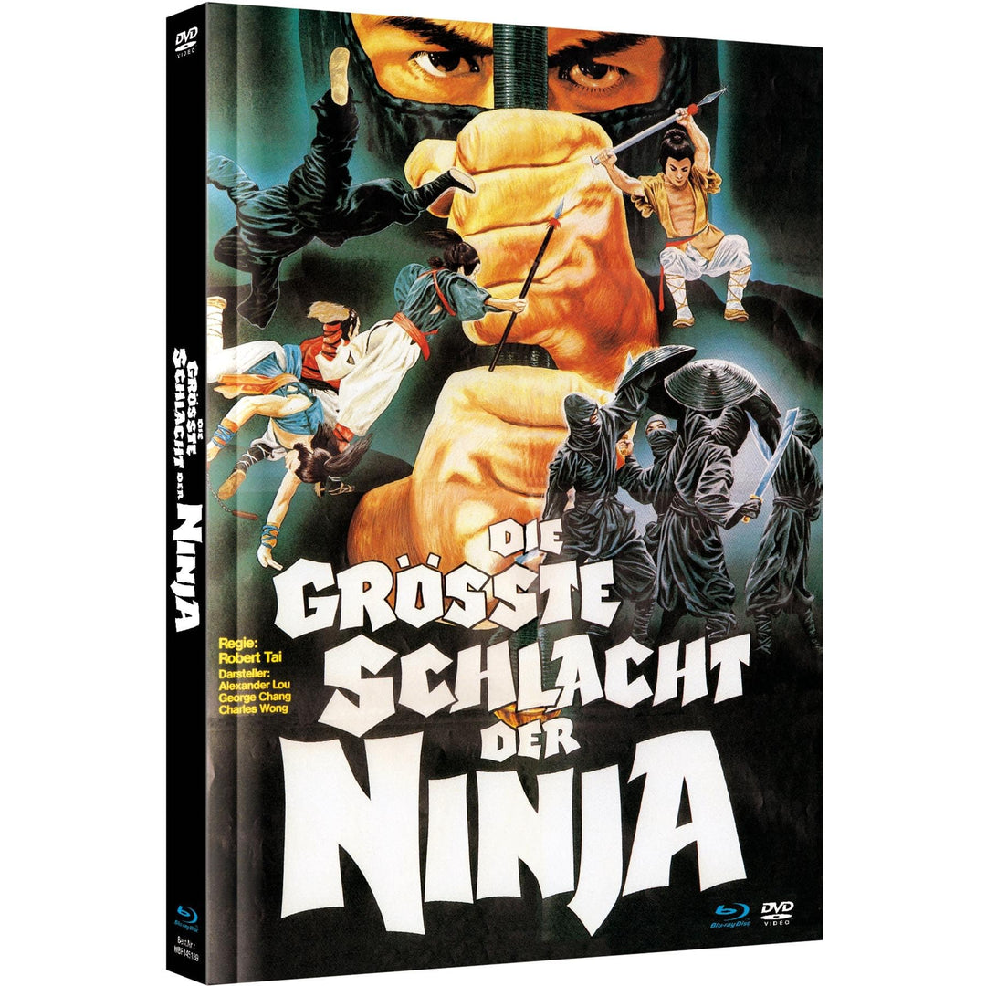 DIE GRÖSSTE SCHLACHT DER NINJA – COVER A - LIMITED MEDIABOOK EDITION [Blu-ray & DVD], Blu-ray