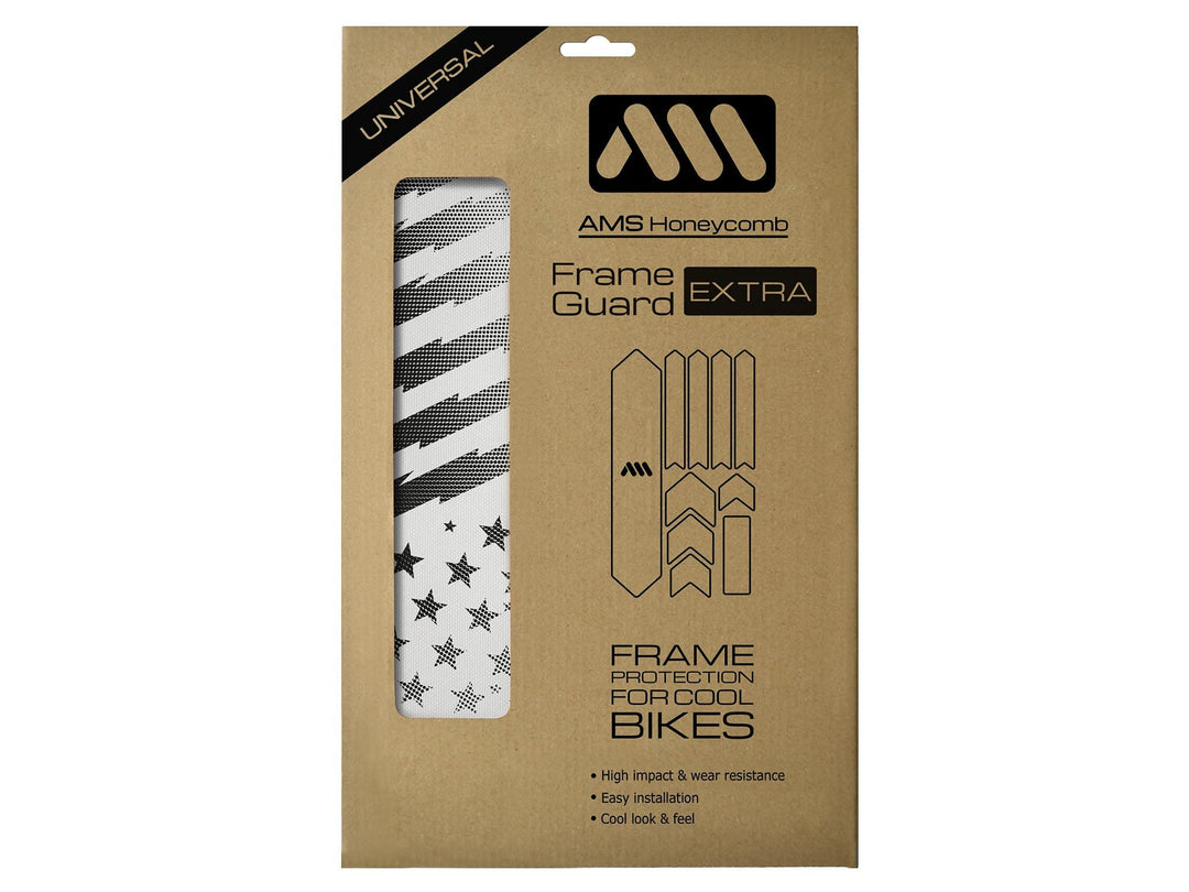 All Mountain Style Frame Guard Rahmenschutzaufkleber Rahmenschutz Extra Einheitsgrösse Patriot Schwa