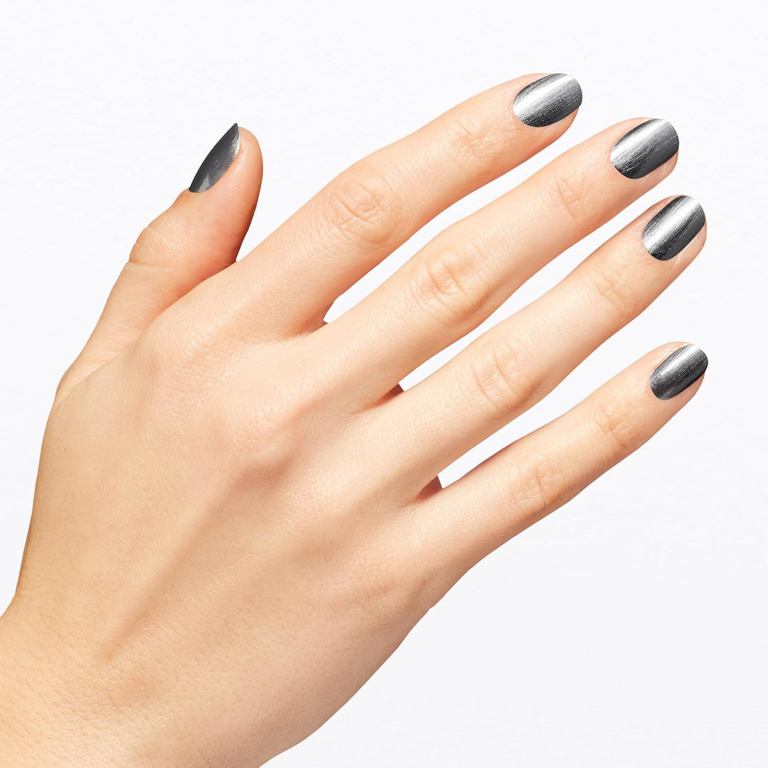 OPI x Wicked Infinite Shine – OPI Nagellack Grau für perfekte Gelnägel – Gel Nagellack ohne UV Lampe