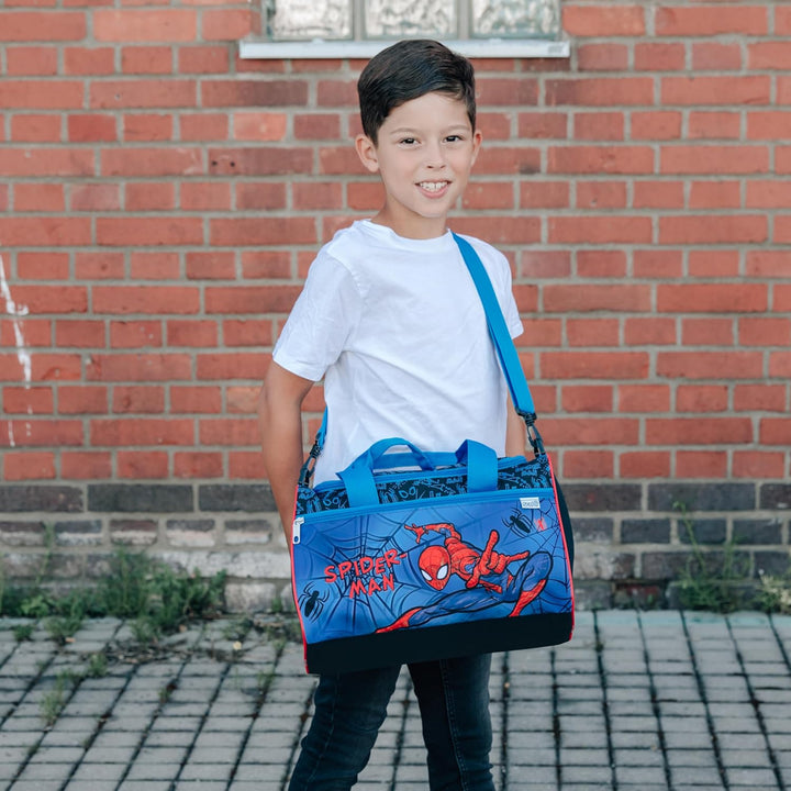Scooli - Sporttasche für Kinder - 23 x 35 x 16 cm - geräumiges Hauptfach - Verstellbarer Schultergur