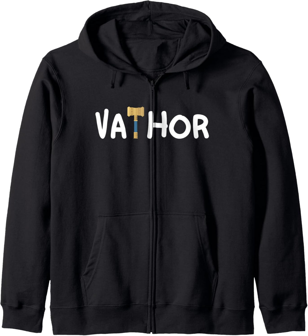 Vathor Bester Papa Va Thor Vater Spruch Vatertag Geschenk Kapuzenjacke