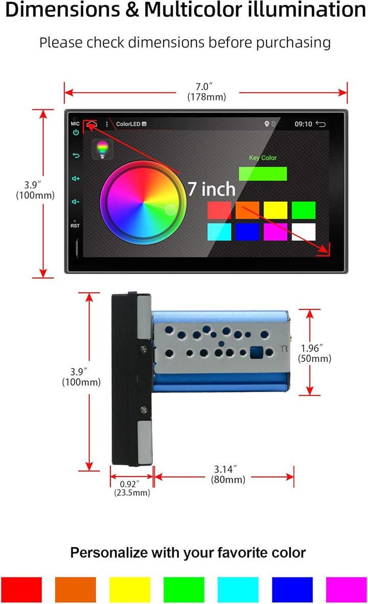 JOYX PX6 Android 10 Doppel Din Autoradio Mit GPS Navi - 4G RAM +64G ROM - Rückfahrkamera KOSTENLOS -