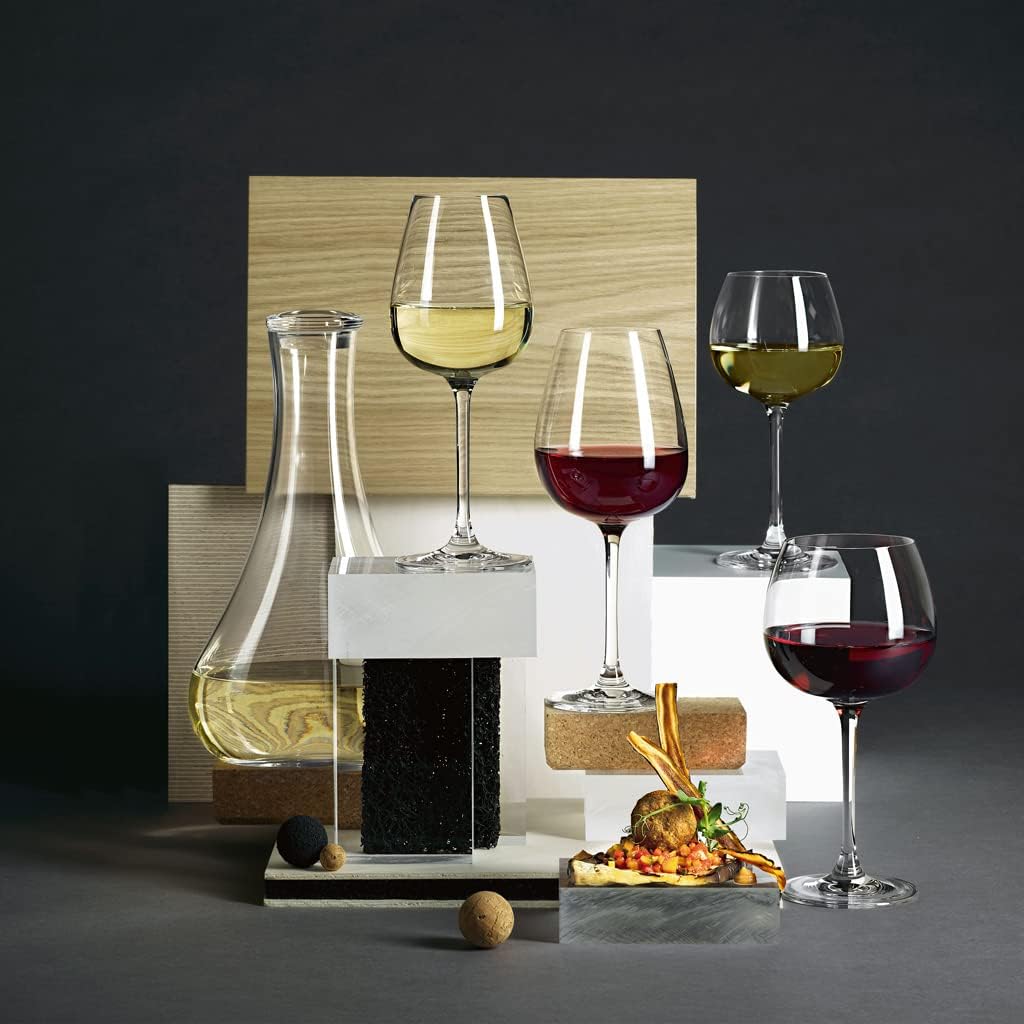 Villeroy und Boch Purismo Wine Weissweindekanter, 750 ml, Glas, Klar Elegant & Klassisch Modern & Sc