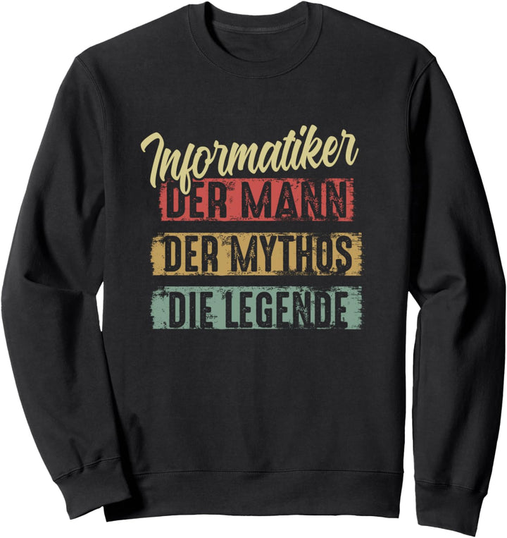 Informatiker Programmierer Administrator Informatik Sweatshirt