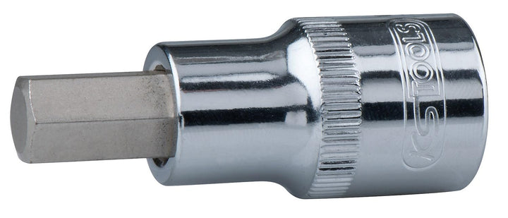 KS Tools 918.1709 1/2" CHROMEplus Bit-Stecknuss Innensechskant, kurz, 5/8''