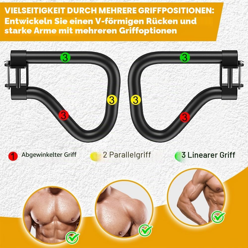 Kipika Power-Rack-Zubehör für 5/8" und 1" Löcher - Hochbelastbare Heimfitnessausrüstung für 2x2 oder