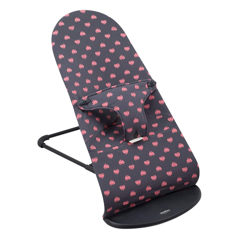 JYOKO Kids Bezug kompatibel mit Babybjorn Bliss, Balance, Soft (Fluor Heart, Baumwolle) Flúor Heart,