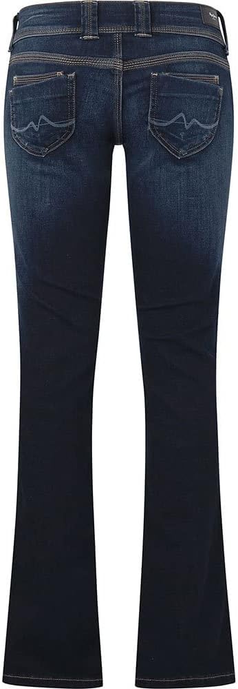 Pepe Jeans Damen Straight Leg VENUS 24W / 30L Blue (Denim-h06), 24W / 30L Blue (Denim-h06)