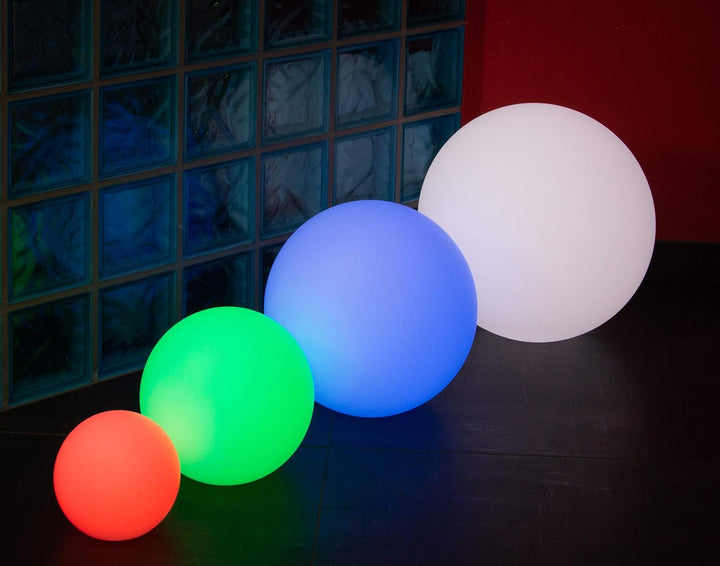Led Kugel Garten Kugellampe Kugelleuchte Aussen 50 cm 16 Farben Aufladbar mit Akku und Fernbedienung