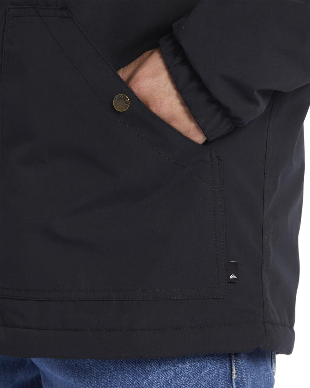 Quiksilver Herren Final Call Jacke Windbreaker XS Schwarz, XS Schwarz