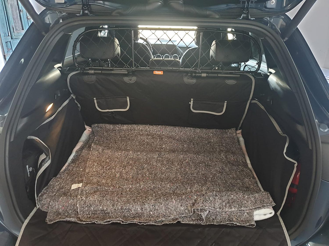 ERGOTECH Trennnetz Trenngitter Hundegitter für Mercedes GLA (ab BJ 2020) RDA65-XS/G, für Hunde und G