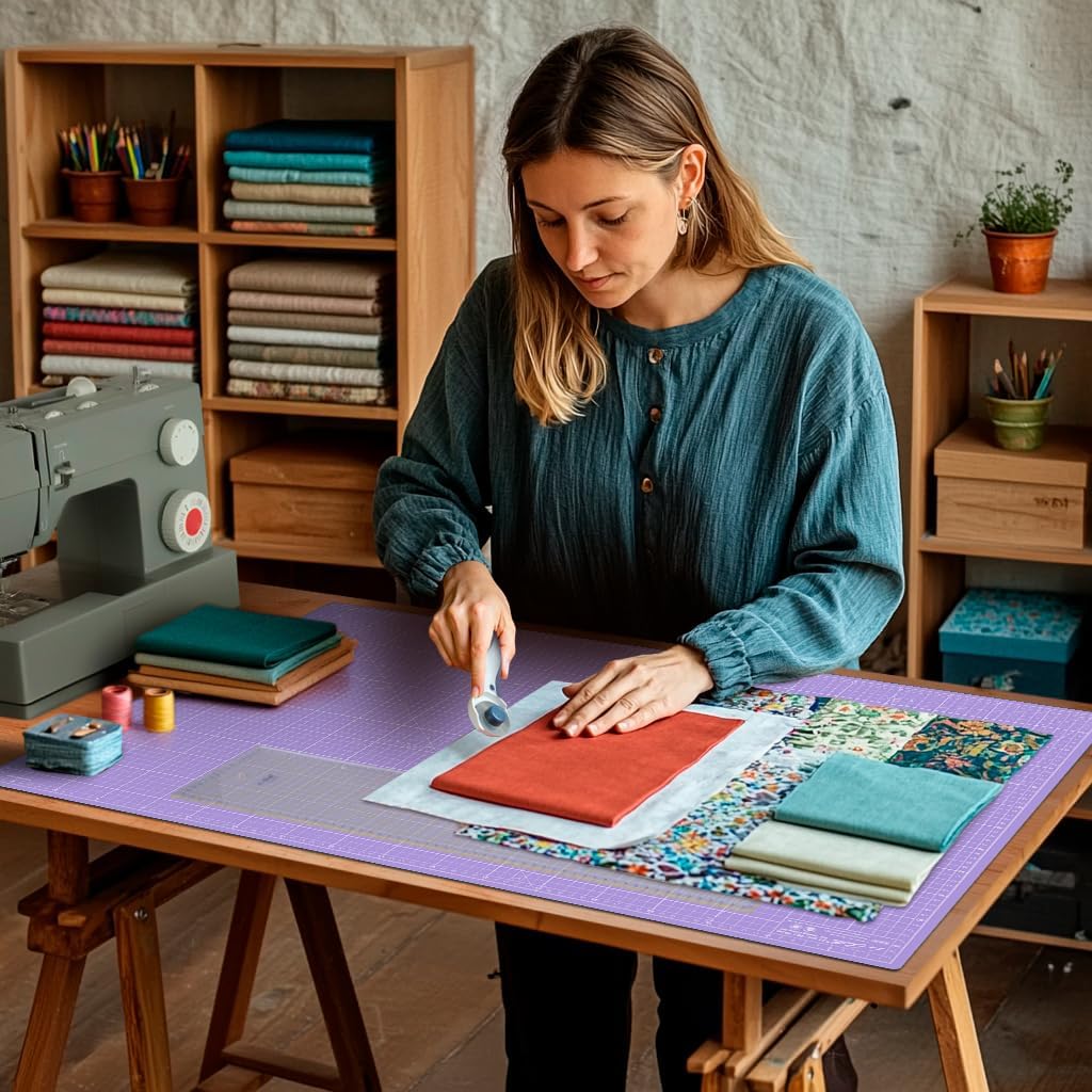 La Canilla Schneidematte A1 Selbstheilend (60x90 cm - 36x24") Cutting Mat Schneideunterlage für Bast