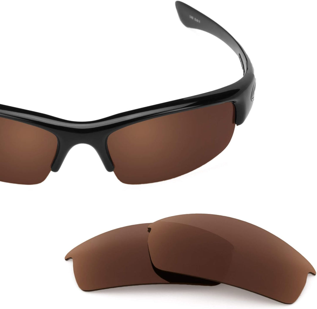 REVANT Ersatzgläser für Oakley Bottlecap - Kompatibel mit für Oakley Bottlecap Dunkelbraun - Polaris