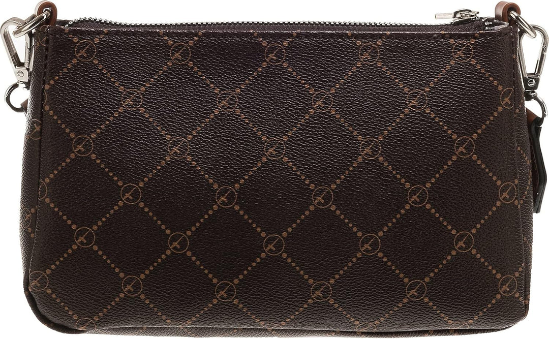 Tamaris Umhängetasche TAS Anastasia 31171 Damen Handtaschen Print Einheitsgrösse Brown/Cognac 207, E