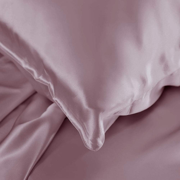 THXSILK 100% Seide Kopfkissenbezug 19 Momme Seide Kissenbezug Kissenhülle mit Reissverschluss - Seid