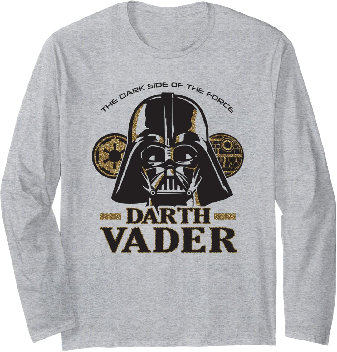 Star Wars Dark Side Of The Force Darth Vader Langarmshirt