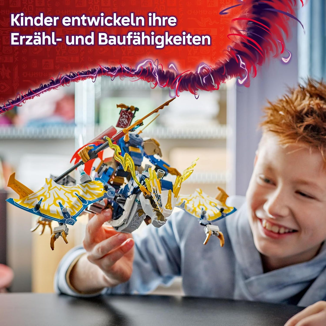 LEGO NINJAGO Rogues Mech-Drachenreiter - Ninja-Spielzeug mit Drachen, 4 Minifiguren und Ausrüstung -