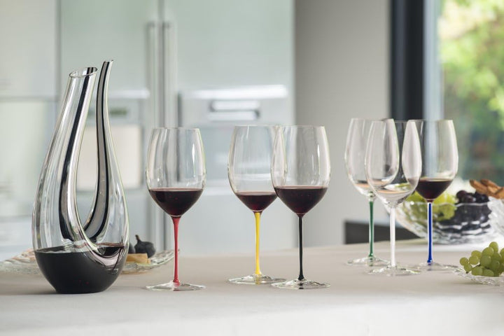 Riedel Fatto A Mano Cabernet Weinglas, Grün Cabernet Grün, Cabernet Grün