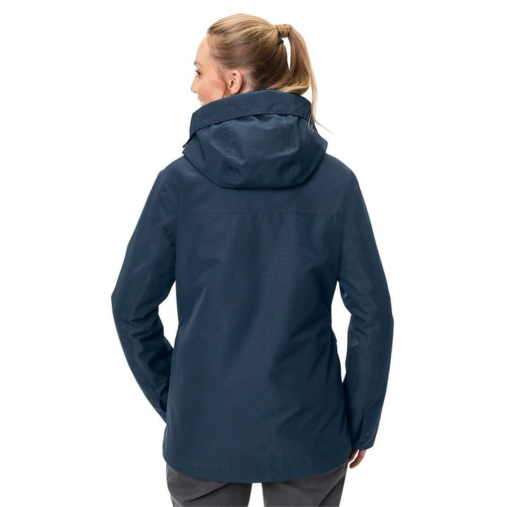 VAUDE Jacken Men's Moab Rain Jacket 40 Dark Sea, 40 Dark Sea