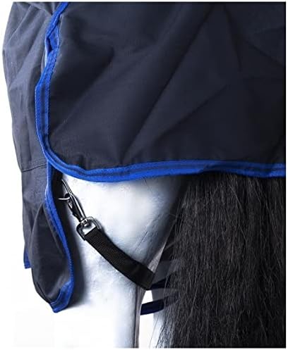 RL24 - Winterdecke 300g Füllung 600D BASICLINE dunkelblau 95cm Dunkelblau (Altes Modell) 95cm (300g/