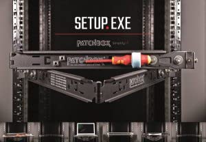 PATCHBOX Setup.exe – Fachboden Alternative für 19 Zoll Fachboden für einfache Hardware Montage im Ra