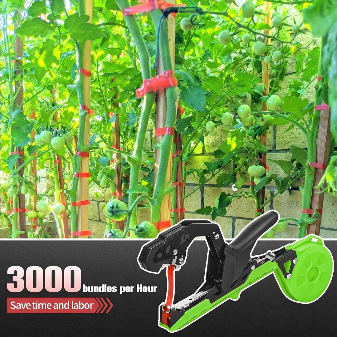 Professionelle Pflanzen Bindezange für Weinberg Tomaten Gurken, Pflanzenbindemaschine ideal für Gärt