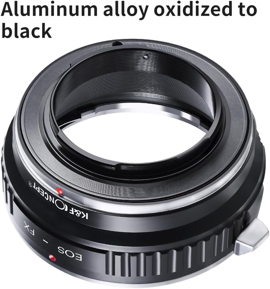 K&F Concept EOS EF/EFS Objektivadapter auf FujiFX Mount X-Pro1 X Kamera X-Serie, spiegellose Kameras