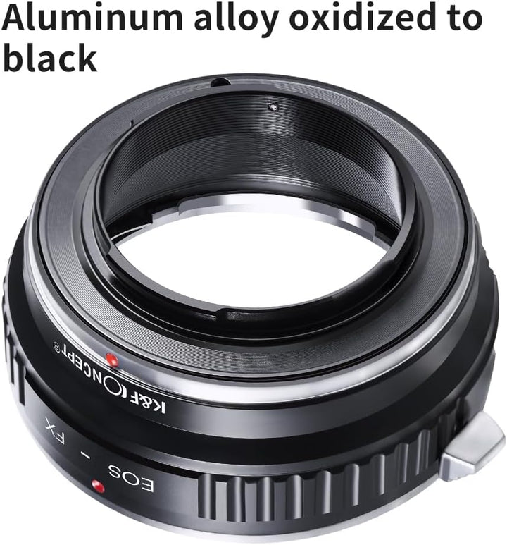 K&F Concept EOS EF/EFS Objektivadapter auf FujiFX Mount X-Pro1 X Kamera X-Serie, spiegellose Kameras