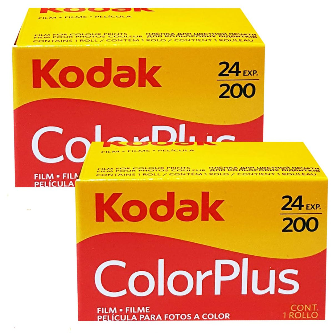 2X 1A PHOTO PORST Kodak Color Plus Kleinbildfilm 200 ISO, je 24 Aufnahmen