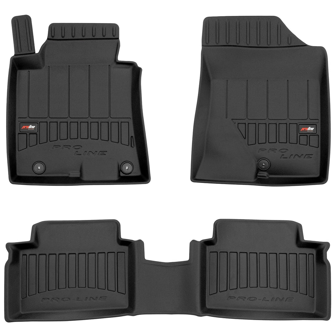 M MOTOS Gummimatten Auto Fussmatte passt für Hyundai i30 II 2011-2017 Verbessern Sie Ihren Reisekomf